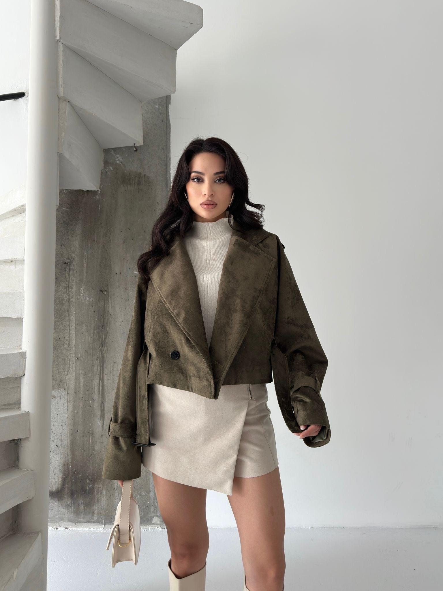 Велур јакна