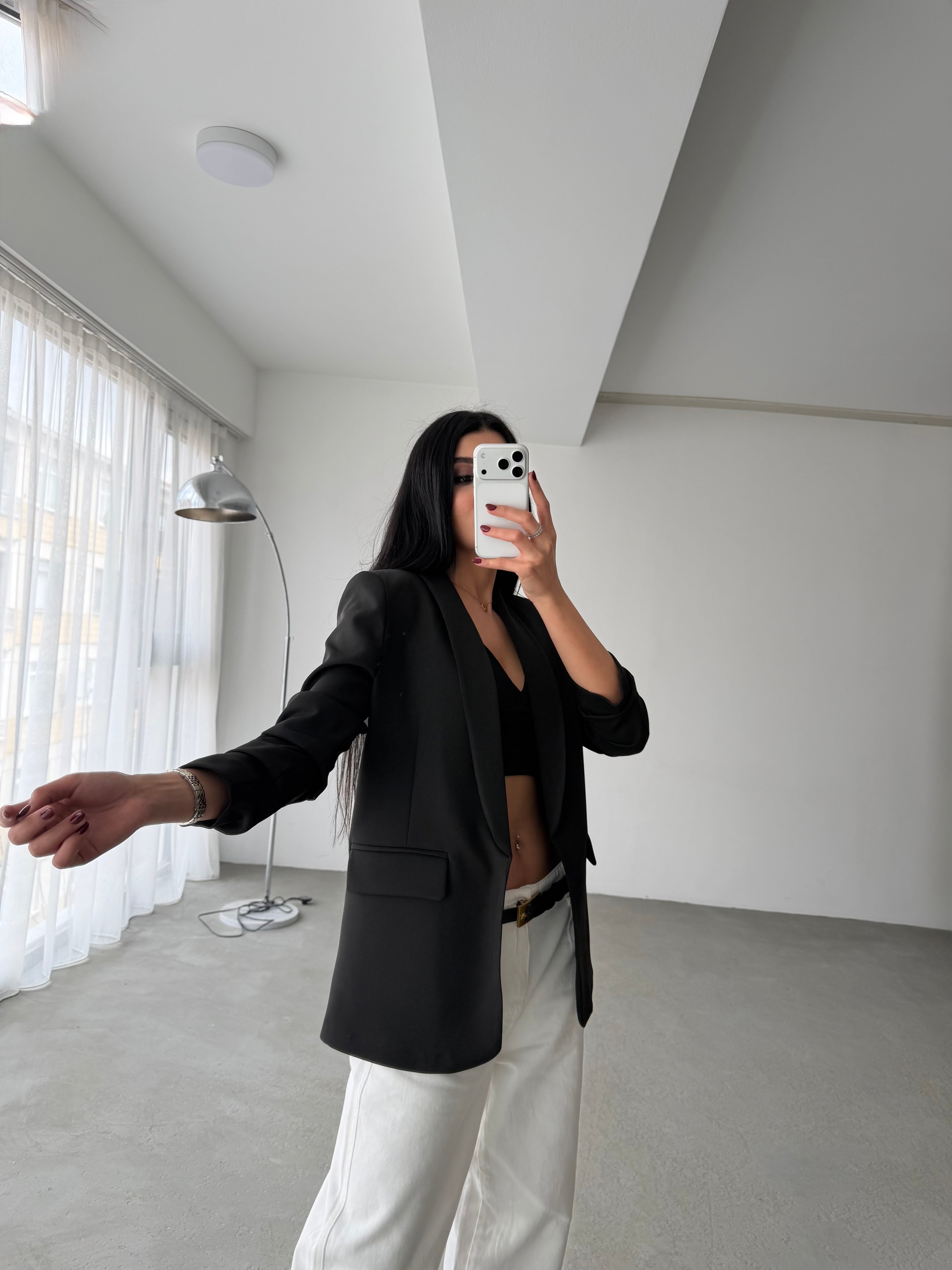 Сако Со Набрани Ракави