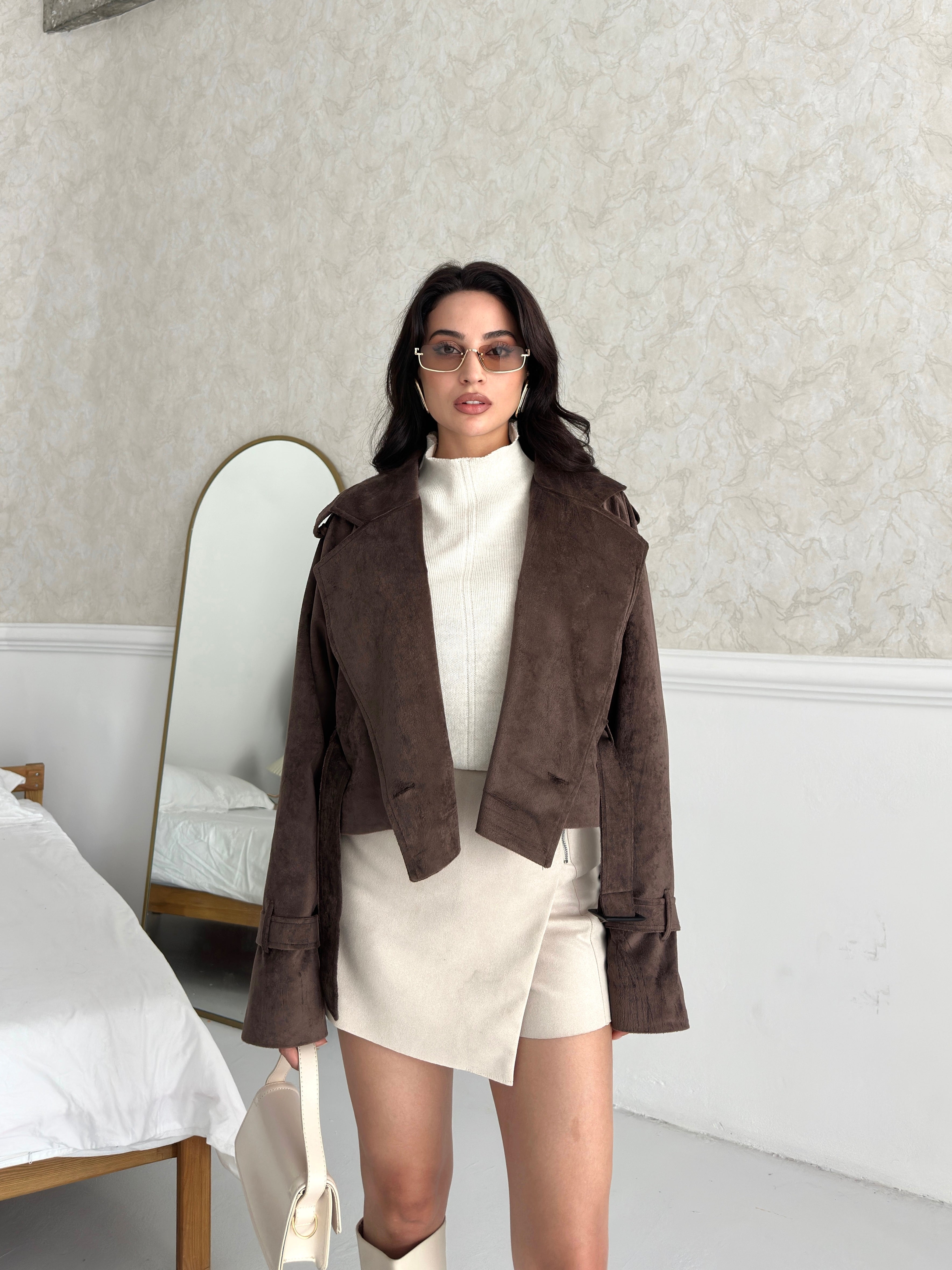 Велур јакна