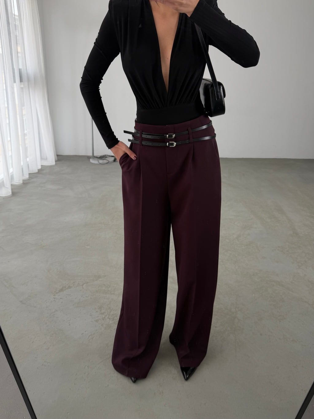 Пантолони Со Два Ремен