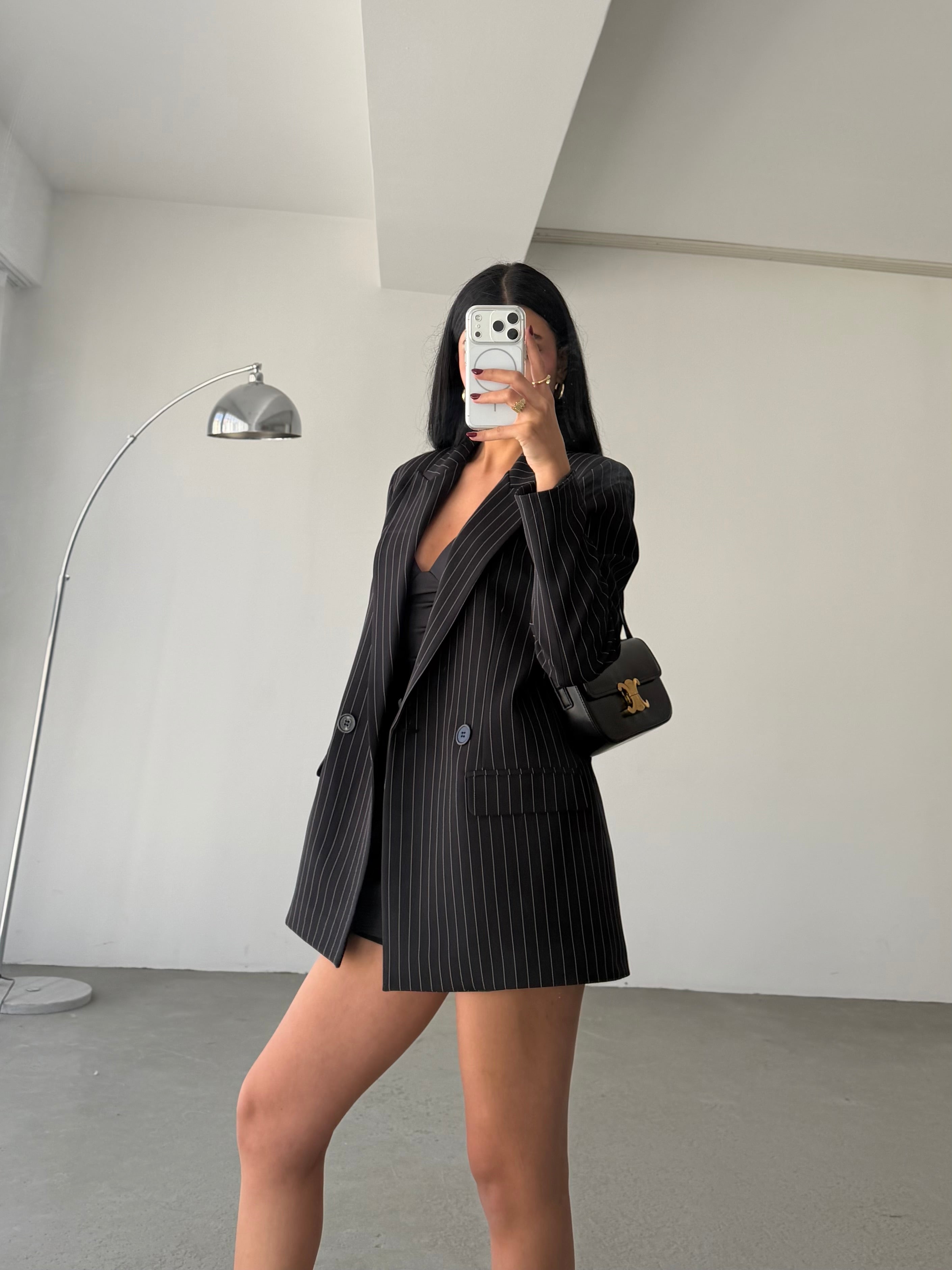 Со Линии Oversize Сако