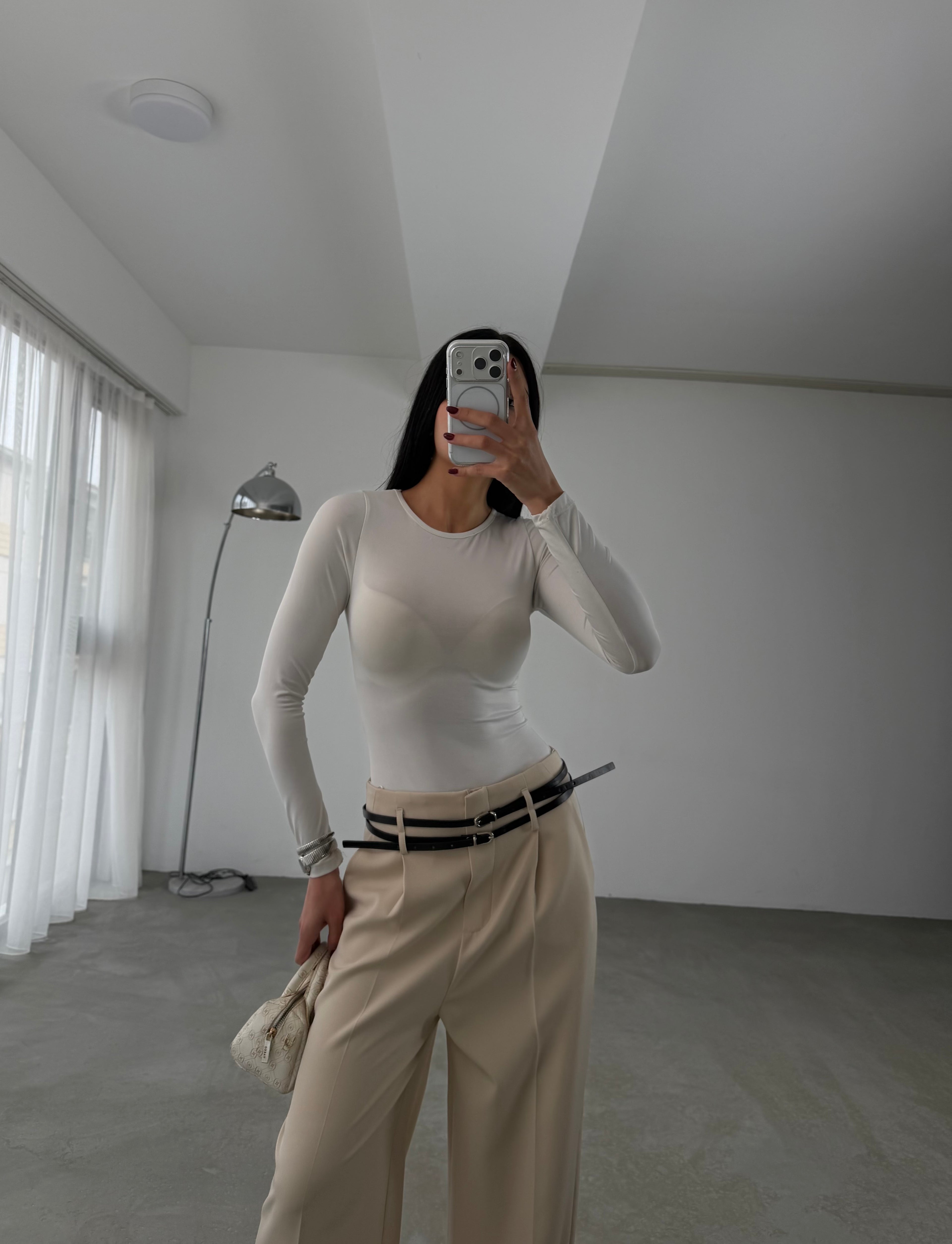 Пантолони Со Два Ремен