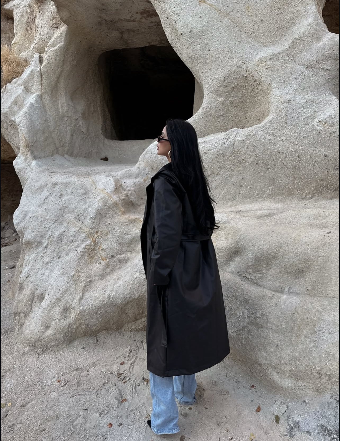 Кожен мантил