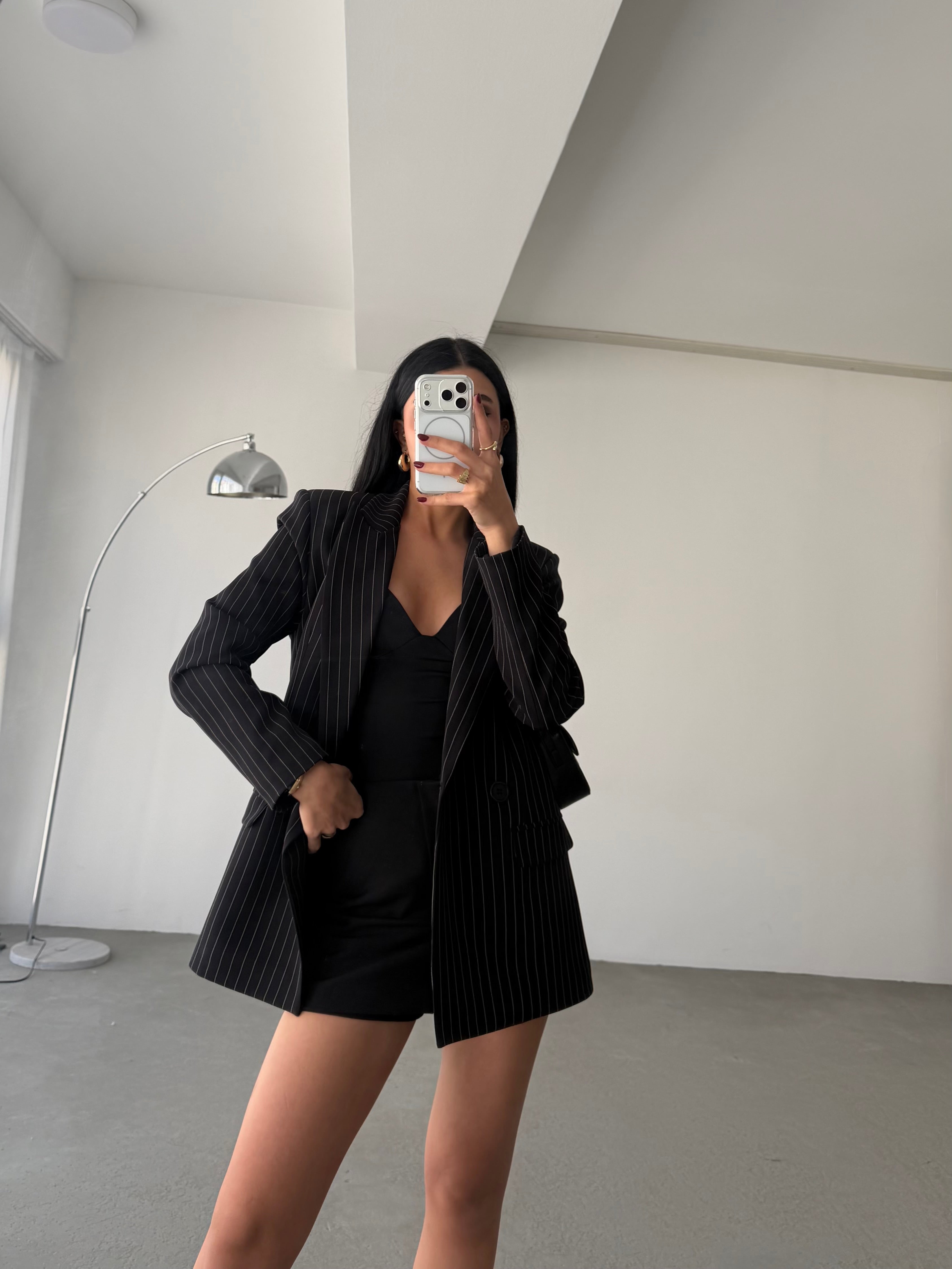 Со Линии Oversize Сако