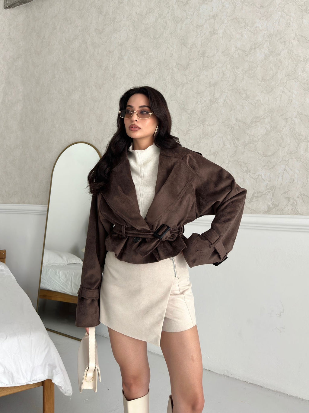 Велур јакна