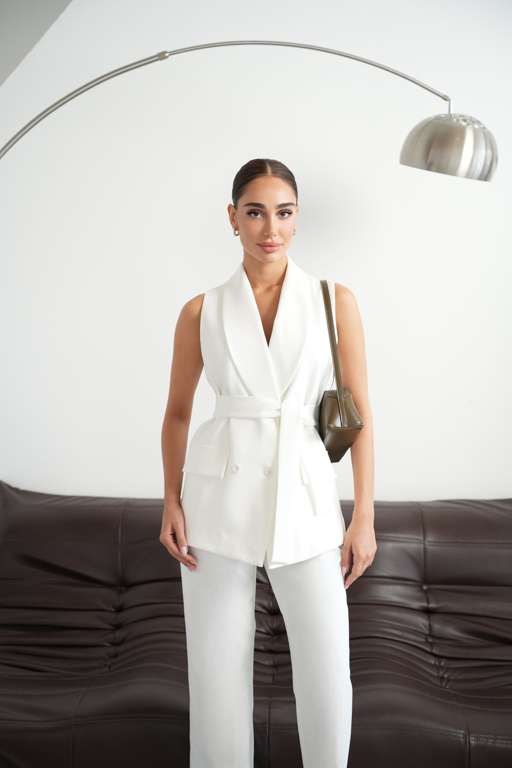 Two-Piece Suit with Vest