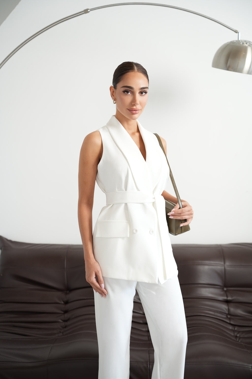 Two-Piece Suit with Vest