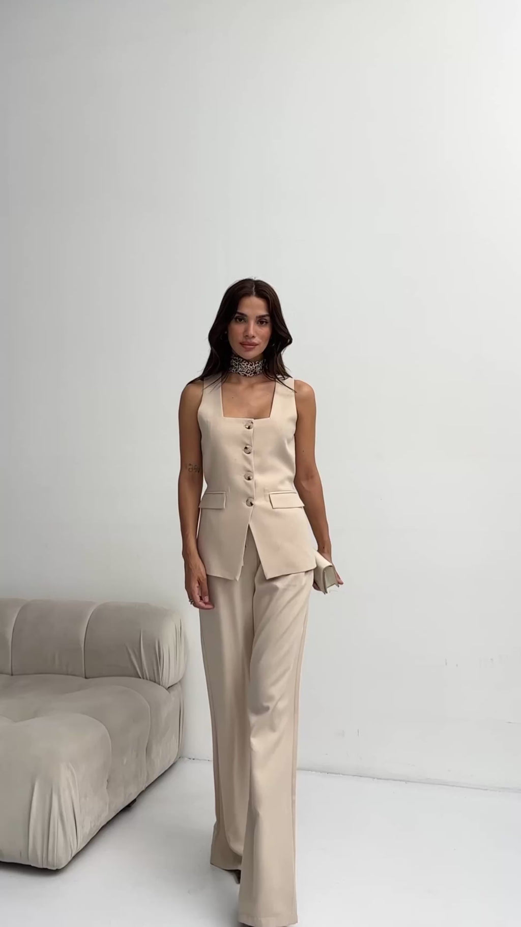 Со Копчиња Елек Пантолони