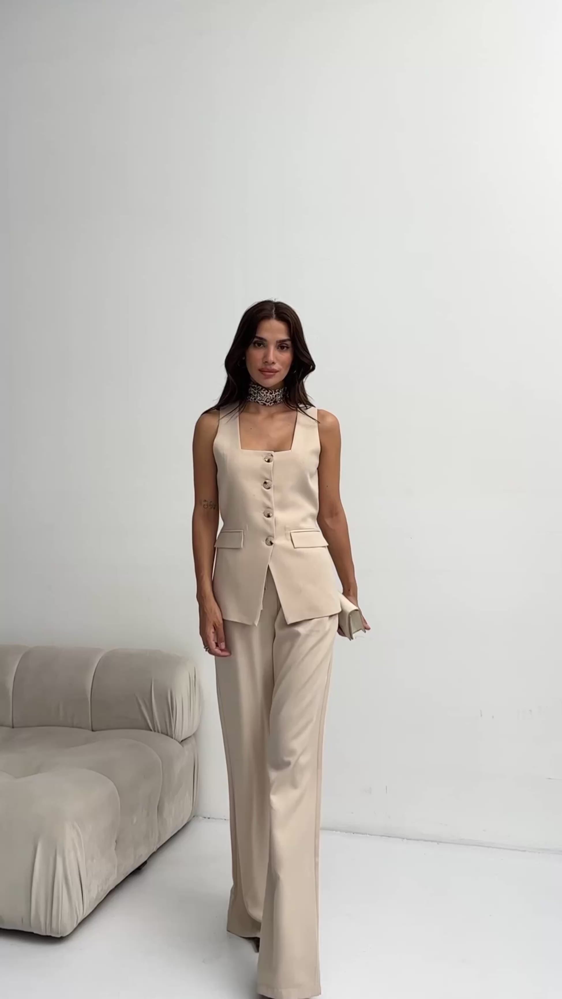 Со Копчиња Елек Пантолони