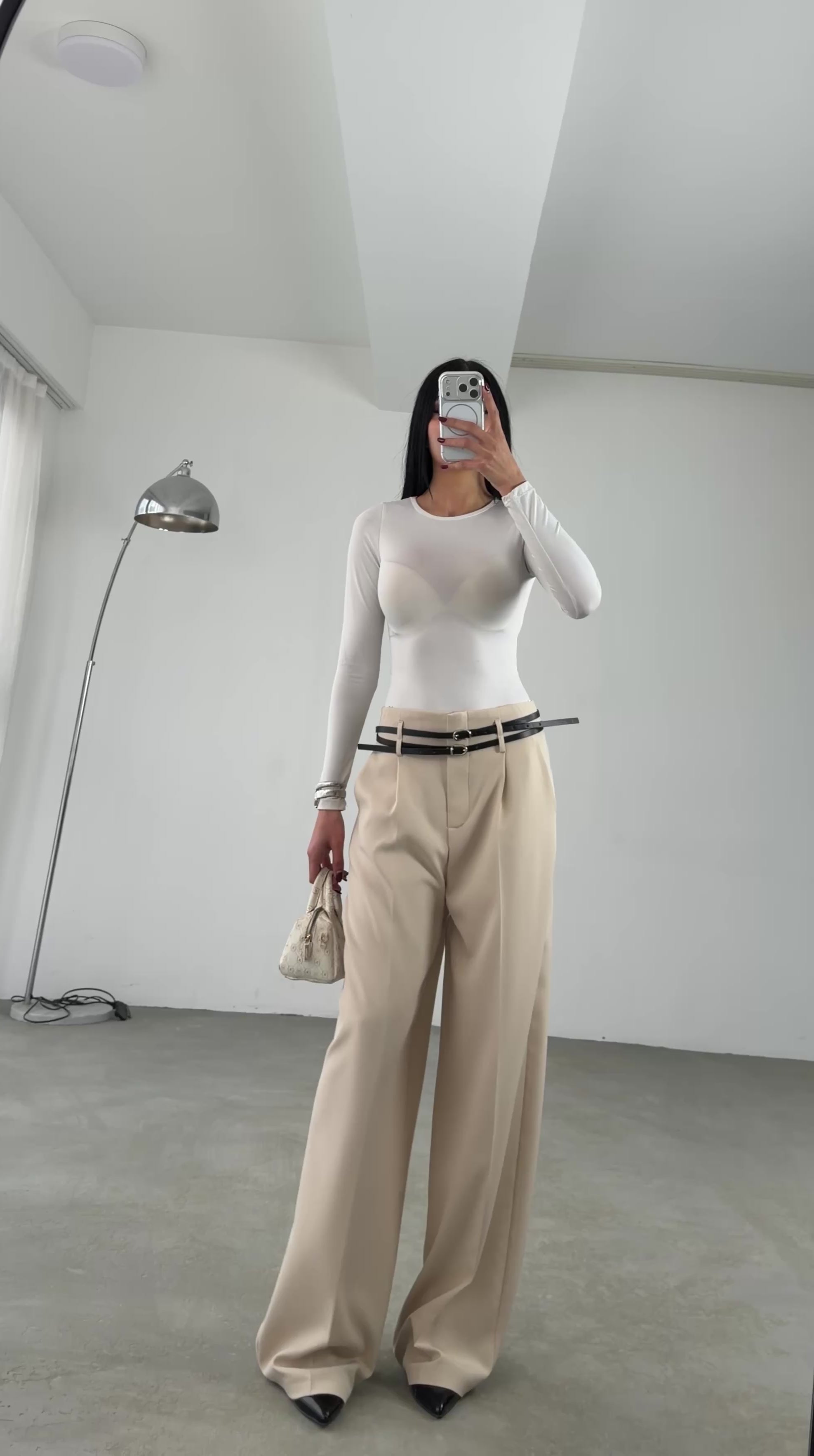 Пантолони Со Два Ремен