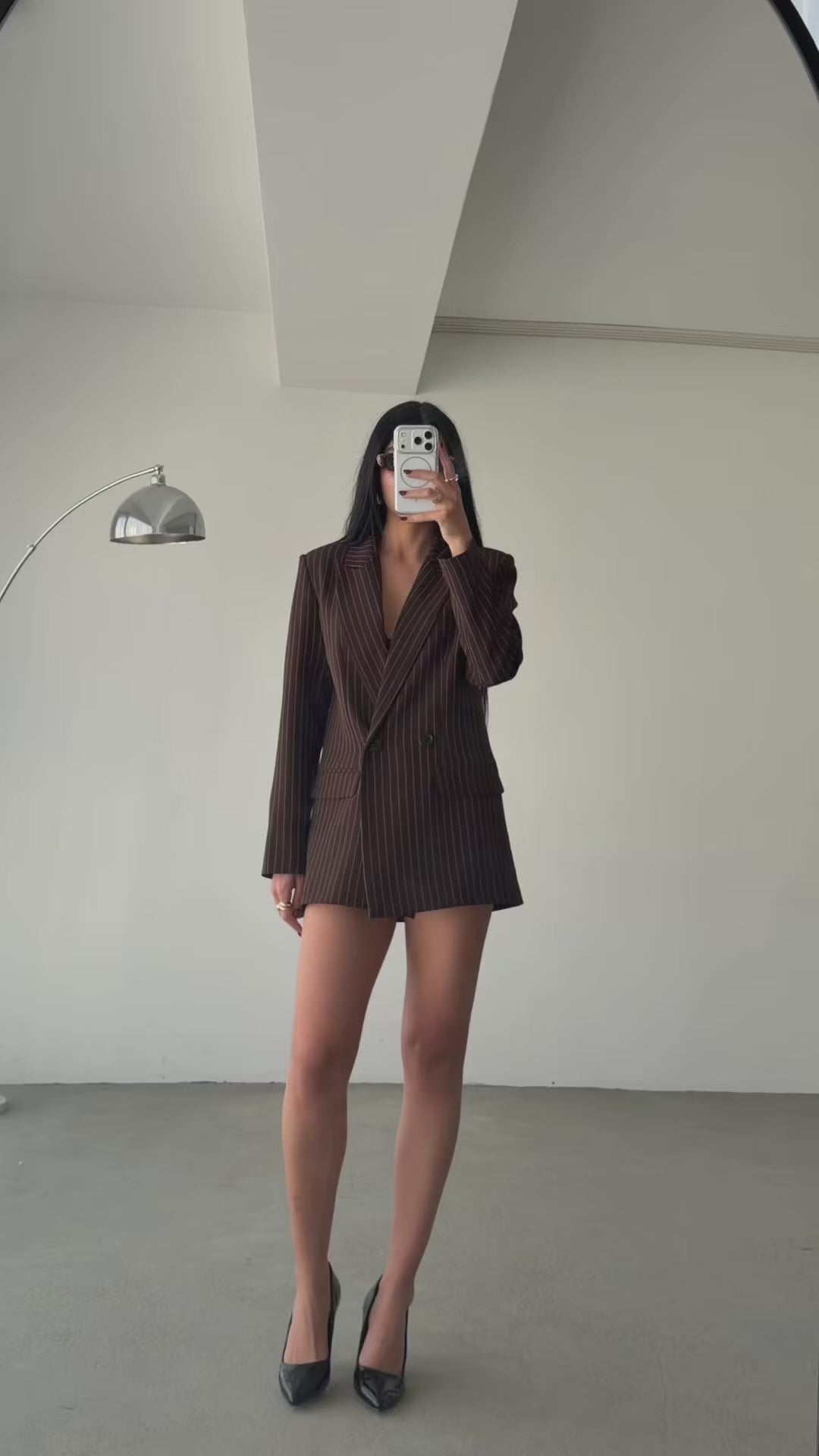 Со Линии Oversize Сако