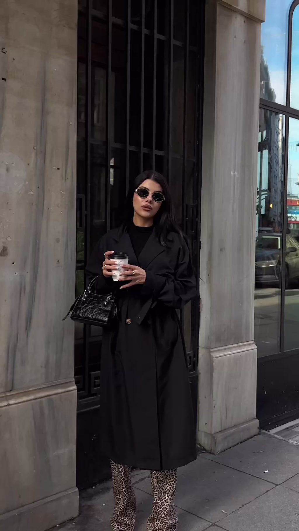 Oversize Мантил