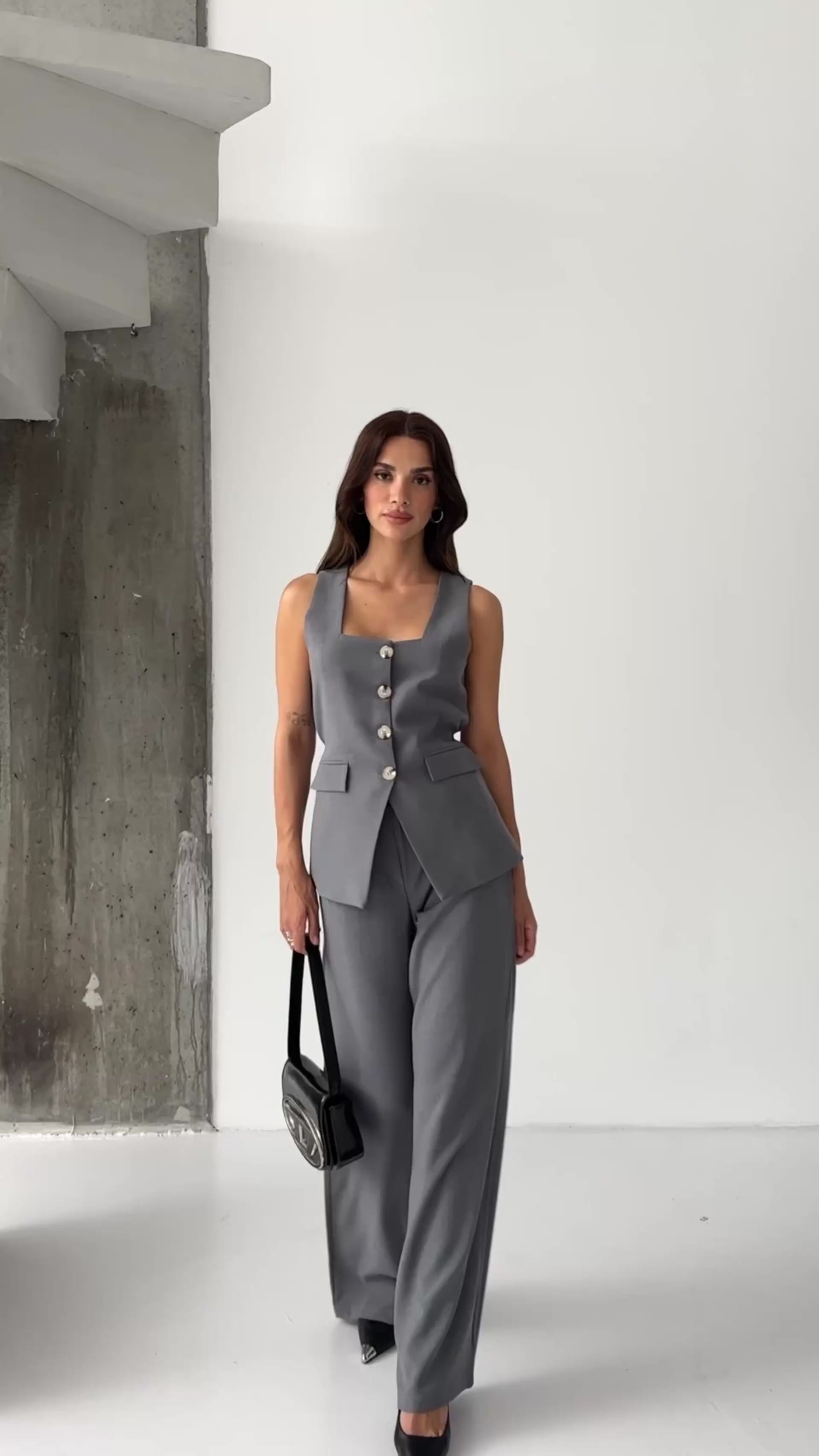 Со Копчиња Елек Пантолони