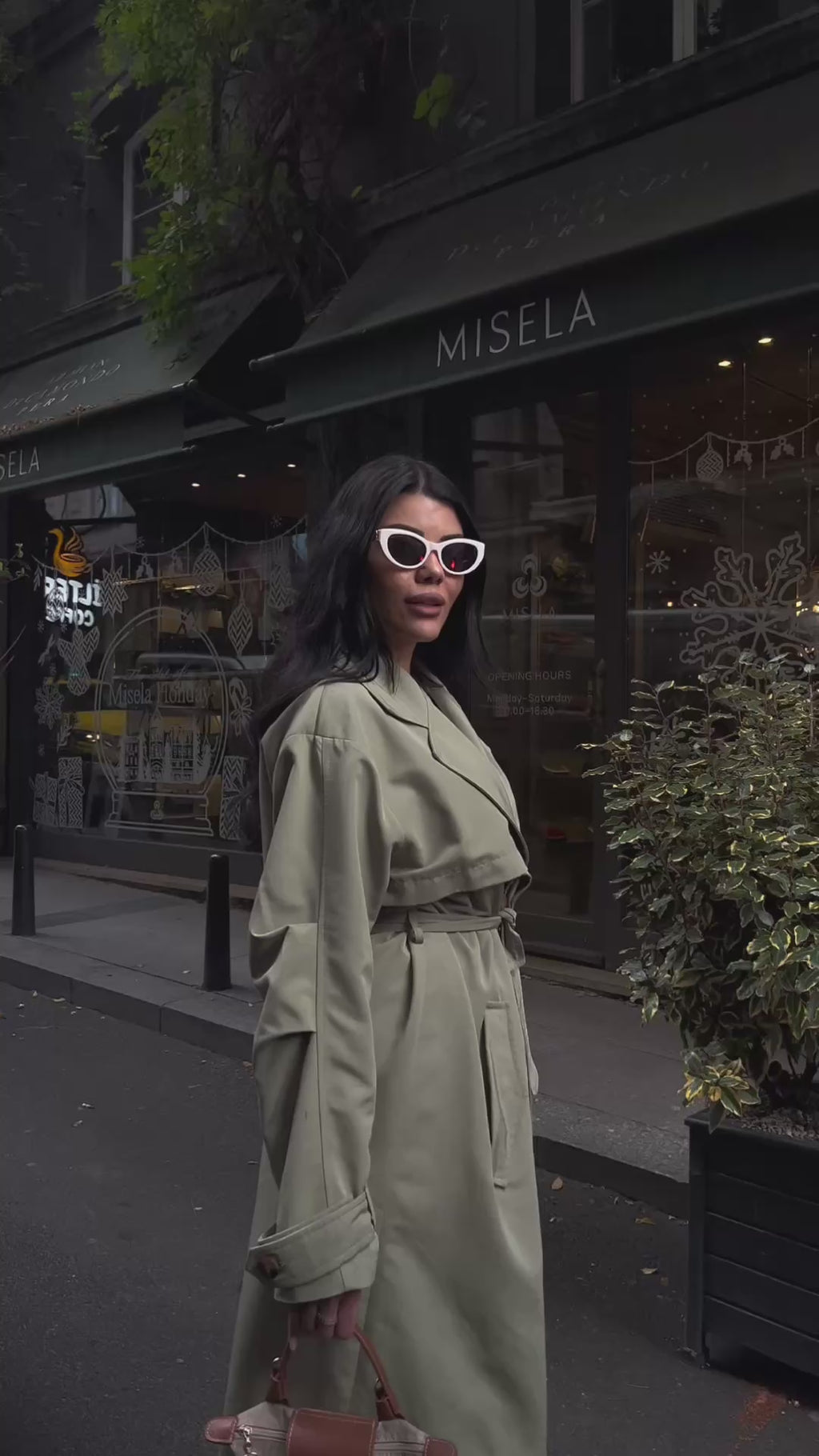 Oversize Мантил